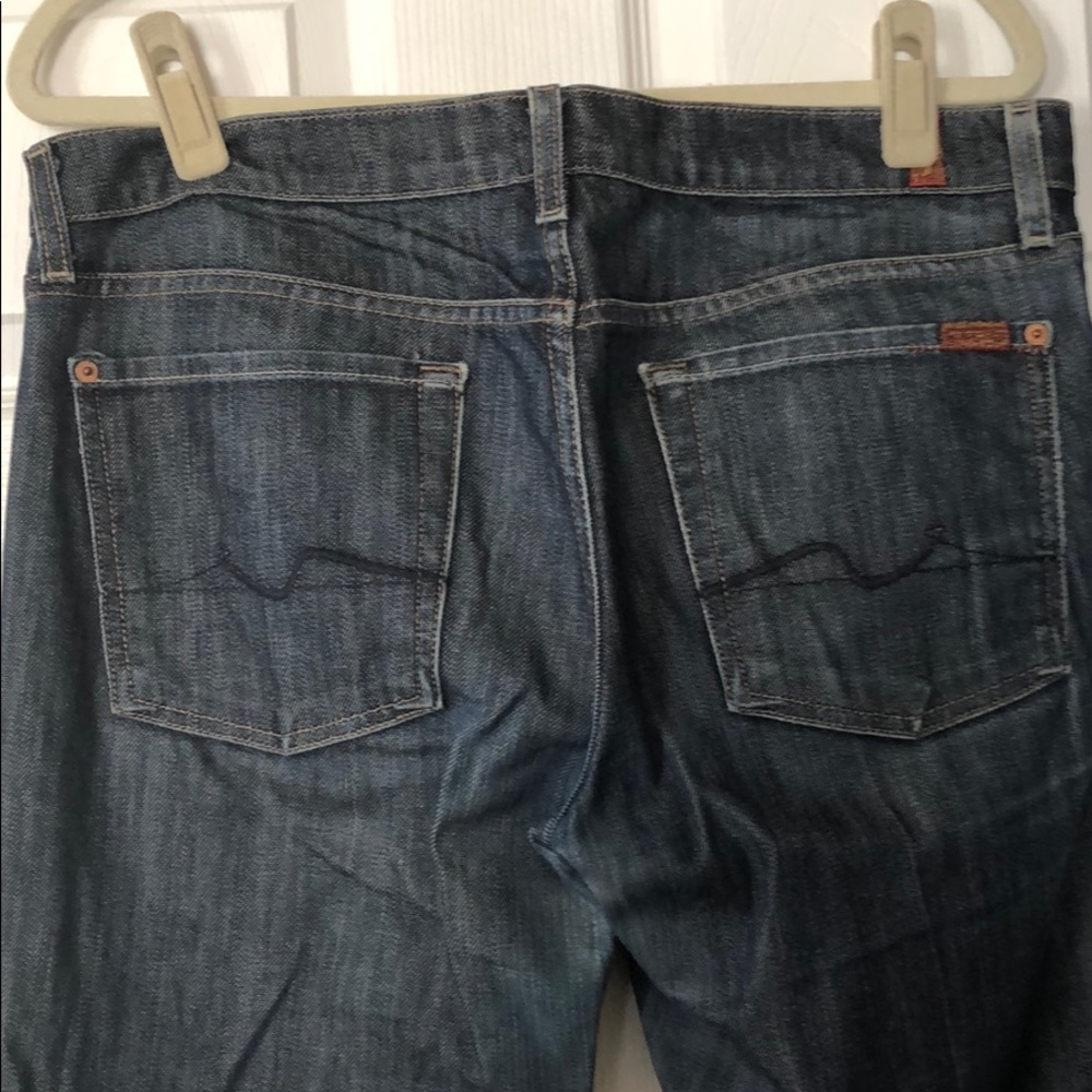 7 for all mankind Flare Jeans in Size 32 - Picture 5 of 5